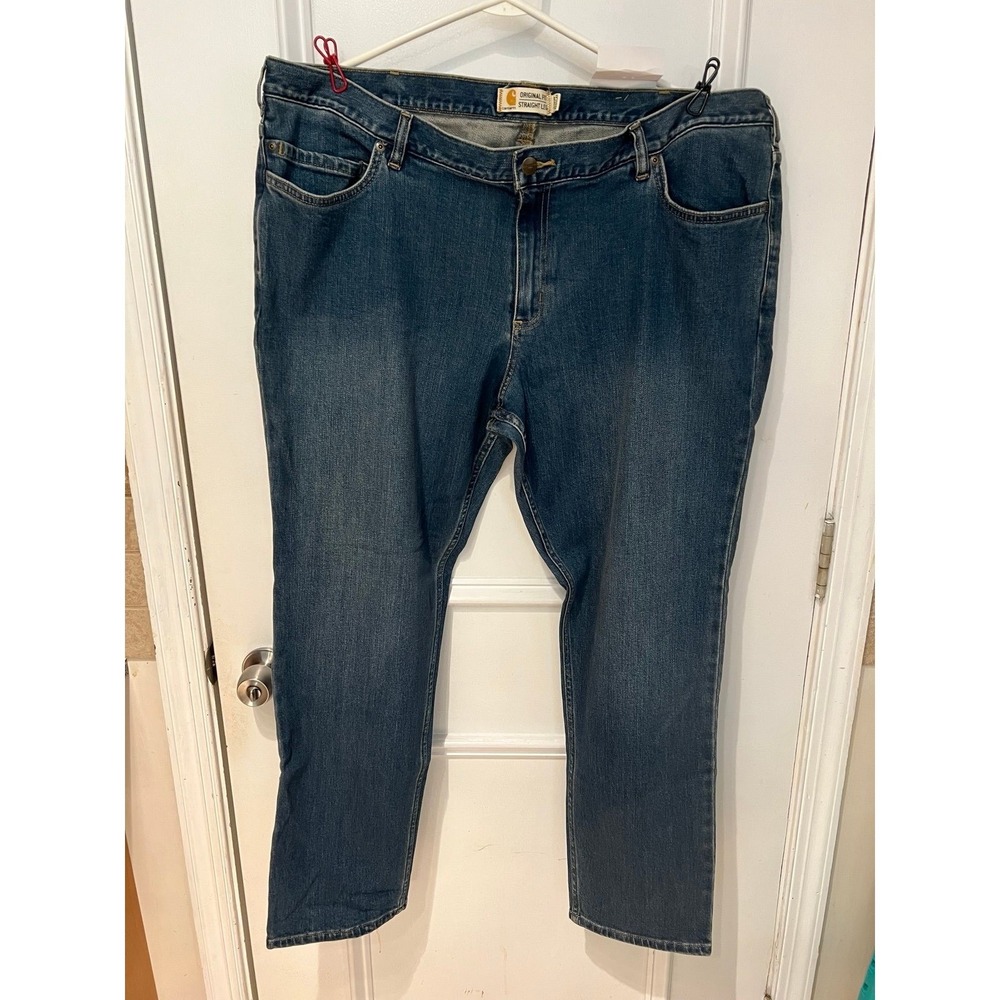 Carhartt Women's Plus Blaine Jean Original Fit Straight Leg 20W Regular (2594)